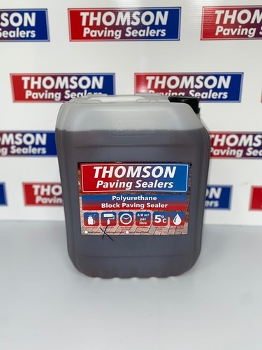Wet look driveway - sealer, block