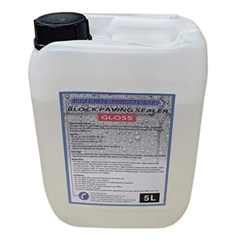 Block paving sealer gloss - 5l,