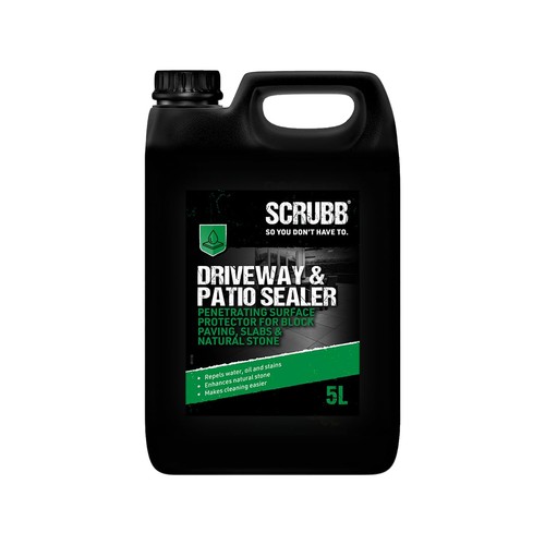 Scrubb driveway patio - &,