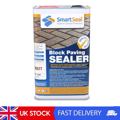 Block paving sealer - block,